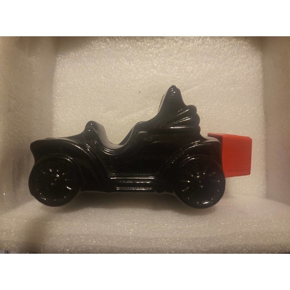 Vintage AVON ELECTRIC CHARGER CAR empty 5oz Spicy After Shave Decanter Bottle - Picture 1 of 6